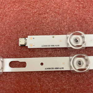 Set barete led tv Samsung 43 inch JL.D430A1330-408AL R-M_V02 V0T7-430SMA B-R0 UE43TU8072U, 3 x (5+5) led, 3v , 805mm - Img 3