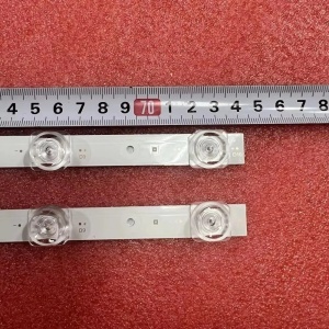 Set barete led tv TCL THOMSON 40 inch 40HR330M10A0 V4 4C-LB4010-HR01J , TCL-GIC-40D6-2X10-3030-10EA-LX20180417 , 2*10LED , 6V , 745MM - Img 2