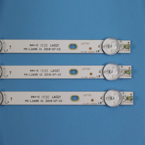 Set barete led tv Vortex 40 inch LEDV-40E19N, MS-L2695 V1, 3*8led, 6v - Img 2