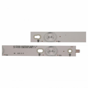 Set barete Philips PUF6650, 50PUT6400 LB-PF303050-GJD2P5500612AG82; LB-PF3030-GJD2P5500612AG82, CL-2K15-D2P5-500-D612-V1 R L, 500TT67 V2 / 500TT68 V2;6 x(7led+5led) - Img 3