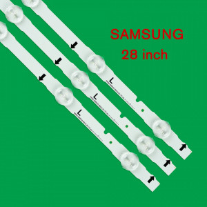 Set barete led Samsung 28 inch UE28J4100 D4GE-280DC0-R1 D4GE-280DC0-R2 3 barete x 6 led - Img 5