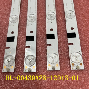 Set barete led tv AKAI AKTV430 CX430DLEDM 43CF37-T2 Starlight 43DM6500 HL-00430A28-1201S-01 A4 180.DT0-431900-0H ,4*12led - Img 8