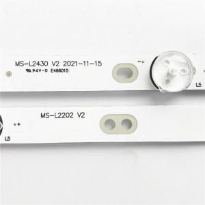 Set barete led tv NEI, JVC Si32h 32 inch MS-L2430 V2; JL.D32061330-315DS-M_V01; JL.D32061330-315AS-M-V01, HL-3M320A30-0601S-01, 2*6led - Img 5
