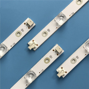 Set barete led tv Philips 55 inch 55PUS6203/12, 55PUS7304, 55PUS7504 LB-GM3030-GJ0D22555X10AN22-L/R 10*5led 548/533mm 3v - Img 3