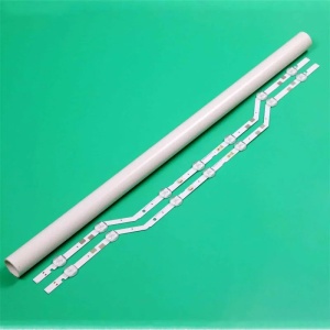 Set barete led tv SAMSUNG 32 inch V8DN-320SM1-R1 , L1_N5K_C2F_FAM_S7(1)_R1.0_S1D_100_LM41-00618A , BN96-46574A , 2x7LED , 619MM , 3V - Img 4