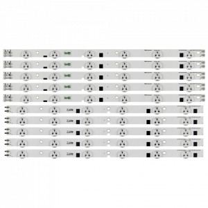 Set barete led tv Samsung 39 inch D1GE-390SCA-R1 ; D1GE-390SCB-R1; 5 x (6led + 6led) ;3V; 766mm - Img 1