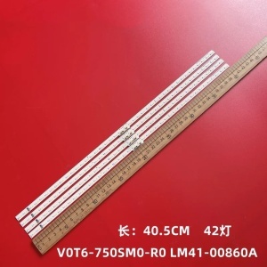 Set barete led tv SAMSUNG 75 inch V0T6-750SM0-R0 , BN96-50386A , LM41-00860A 4*42LED 410MM 3V