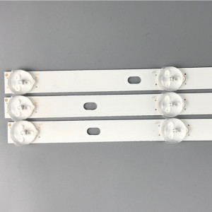 Set barete led TV TCL, AKAI 40 inch, TCL JS-D-JP395DM-A81EC JS-D-JP395DM-B82EC, 3*8led (2A+1B) - Img 2