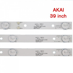 Set barete led tv Akai 39 inch, JS-D-JP3920-071EC, JS-D-JP3920-061EC, 2 barete 7leduri + 1 bareta 6 leduri - Img 4