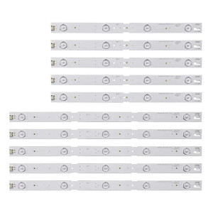 Set barete led tv Grundig, Samsung 43 inch 2015ARC430_3228_R04_REV1.0 2015ARC430_3228_L05_REV1.0 GFB6622 5 x (4 + 5) led, 372 mm 476mm - Img 1