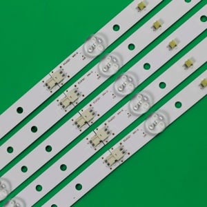 Set barete led TV HISENSE, NEI 55 inch 55NE6000 A550ED5LA2-2 KR550LA2S-0242 System K55DLT6F 55LED900F JVC SI55FS, JL.D55091330-315AR-M , JL.D55091330-140CL-M + JL.D55091330-140CR-M; 5*(4led +5led) 3v 1052mm - Img 2