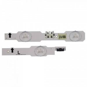 Set barete led tv Samsung 55 inch DUGE-550DCA-R5, DUGE-550DCB-R5, 2014SVS UHD 55 3228, UE55HU6900, 7*(8led+5led) - Img 2