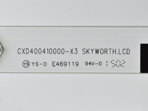 Set barete led tv Skyworth, JVC, CXD400410000-X3, CX400DLEDM, 4x10 led - Img 2