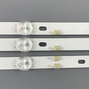 Set barete led TV TCL, AKAI 40 inch, TCL JS-D-JP395DM-A81EC JS-D-JP395DM-B82EC, 3*8led (2A+1B) - Img 3
