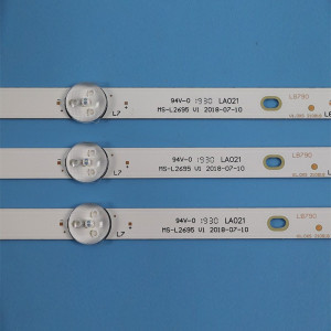 Set barete led tv Vortex 40 inch LEDV-40E19N, MS-L2695 V1, 3*8led, 6v - Img 4