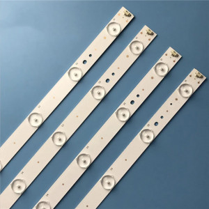 Set barete led Changhong, Haier 40 inch LED40D12-ZC14-04(A) 04(B) 03(B) 03(A)LE40A7100L LE40B3300W LE40B3000 LED40ME1000 LED40D 4*12led sau 4*(7+5)led 812 mm 3v - Img 2