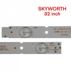Set barete led SKYWORTH 32 inch 5800-W32001-3P00 Ver00.00 3 barete x 7 leduri - Img 5