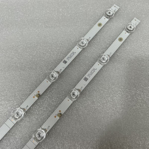 Set barete led tv Hisense THOMSON 43 inch 43A7100F, 43A7120F, JL.D425B1330-003AS-M_V02, SVH425A09, CRH-BX43X1U813030T021198S-REV1.1; 2 x 11 led(2*5led+2*6led), 3V, 780mm - Img 3