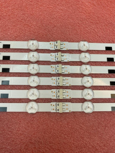 Set barete led tv Samsung 58 inch DMGE-580SMA-R3 DMGE-580SMB-R3 2014SVS58 MEGA 3228, 7 led, 3v UE58H5200A, UE58H5202A, UE58J5200 - Img 2