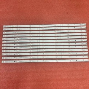 Set barete led tv HISENSE 65 inch 65R6 H65B7500 H65B7500UK H65B7520 HD650V3U51-TAL2 LB6507H V0 12*7led, 3v 605mm