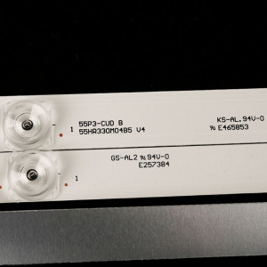 Set barete led TV THOMSON, TCL 55 inch 55P3-CUD A/B 55HR330M04A5/B5 V4, 9*4led, 6v - Img 2