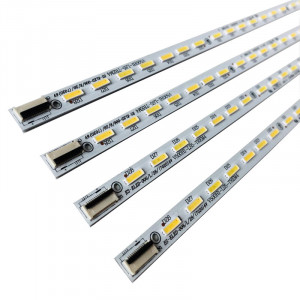 Set barete TCL Thomson Konka 50" LED50R5100DE t50e80dhu LE50D8800 V500H1-LS5-TLEM4 V500H1-LS5-TREM4, 2x28 led - Img 2