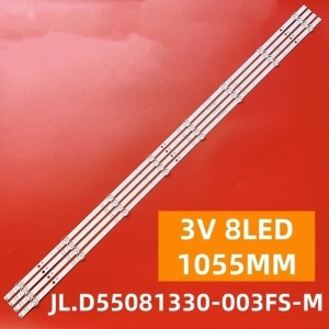 Set barete led tv HISENSE 55 inch CRH-BX55Y1U723030T040806A-REV1.0 CRH-BK55Y13030T040804P-REV2.2 JL.D55081330-003YS-M_V01 JL.D55081330-003XS-M_V01 HD550Y1U72-T0L1- 2020061001 -SVH550F94 , 4*8LED , 1056MM , 3V