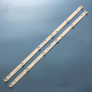 Set barete led tv UTOK 32 inch U32HD7 CRH-K323030T020664C-Rer1.0W 2x 6 led 3V 580mm - Img 1