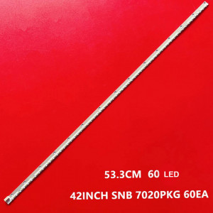 Bareta led TV Vestel Technika 42 inch SNB 7020PKG 60EA REV 0,6 131220 LD42F5141S 42FA7500 42PF8175 VES420UNVL 53,3 CM 60-LED 533 mm 6v - Img 1