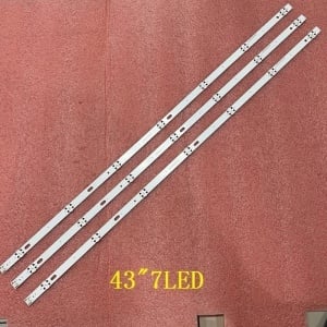 Set barete led TV LG Innotek 43 inch, SSC-430DM-7LED-REV01-170320, 17Y 43inch_A-TYPE LED_ARRAY_REV0.0, 43LJ, 3X7 led, 829MM