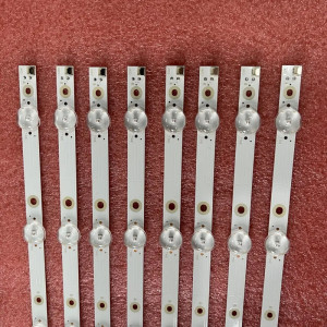 Set barete led tv Philips 58 inch 58PUS7304/12 LB58004 V1 V0_00 TPT580B5-U2T01D REVS01D 8*(7+8) led 3v 561mm+645mm - Img 3