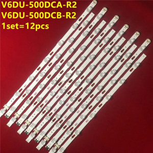 Set barete led tv Samsung 50 inch V6DU-500DCA-R2, V6DU-500DCA-R2, 6 x (6+7) led - Img 1