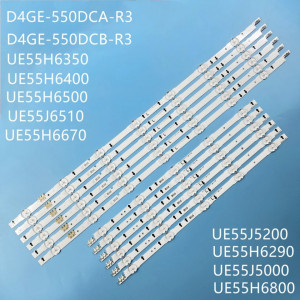 Set barete led tv Samsung 55 inch D4GE-550DCA-R3 + D4GE-550DCB-R3 ; 6 x 12 led (7 + 5 led); 3V ;1160mm - Img 1