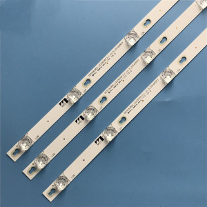 Set barete led tv TCL , Thomson 43 inch TOT_43D2900_3X8_3030C_D6F_2D1 3 x 8 led, 6V, 780 mm - Img 4