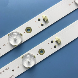 Set barete led TV TD Systems 40 inch ZK40D09-ZC21FG-01 303ZK400031 K40DLT5F CN40XB072 3BL-T7714101-01 LBL.400T3X 9,001 3*9 led, 770 mm, 3v - Img 2