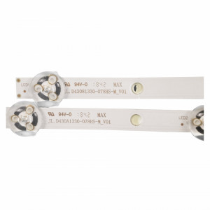 Set barete led tv Vestel , JVC, Panasonic 43 inch JL.D43081330-078HS-M_V01 JL.D430A1330-078HSM_V01, LT-43VU63M TX43FX550E, 2A+2B - Img 4