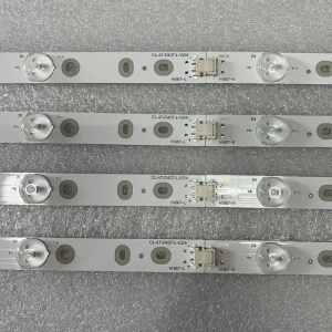 Set barete led tv CL-47-D407-L/R-V4 , CL-47-D407-R/L-V2, PT470H1-DUJFFE, LC470DUE-SFR1 4*7 led 904mm 6v - Img 5