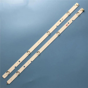 Set barete led tv Toshiba 47 inch SVT470A53 REV05 L+R-Type 47L6353DB 47L6453DB LC480DUJ-SGE1 TL470FS46-L ; 8x4 led 3v 480mm+498mm - Img 2