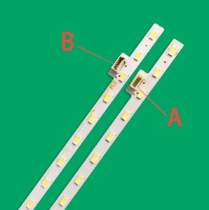 Set barete Sony 32" T32-30-L + T32-30-R ; KDL-32W700B, KDL-32W705B, 32W650A; 2 side bar x 30 led; 6V ;348mm - Img 2