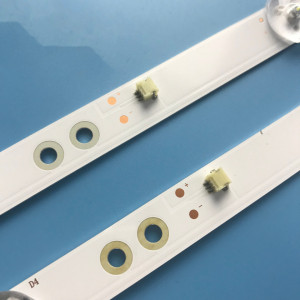Set barete led tv Hitachi UTOK 43 inch 43G31 U43HD2 ZX43ZC332M08 A1 V0; 3 x 8 leduri, 3V, 820mm - Img 3