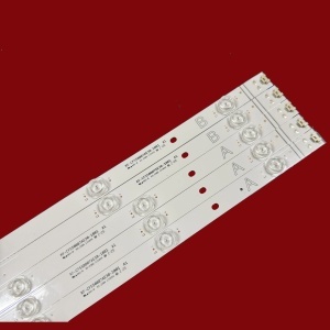 Set barete led tv Horizon/ VESTEL / PANASONIC / TOSHIBA 55 inch RF-CF550007AE30-1001 , RF-CF550007BE30-0901 , 9LED , 1077MM , 3V , VESTEL PART NUMBER : 23647009 , blue light ,3A+2*B, 1077 MM - Img 4