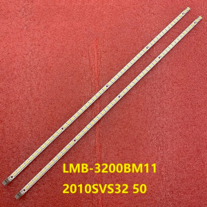 Set barete led tv Samsung 32 inch UE32C5000 UN32C4000 UE32C4000 LJ64-02409A 02409B LMB-3200BM11 2010SVS32 50 T320HAE1-DB LTF320AP10 2*50led 362mm - Img 1