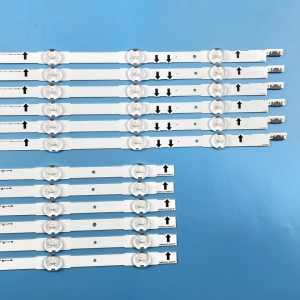 Set barete led tv Samsung 55 inch D4GE-550DCA-R3 + D4GE-550DCB-R3 ; 6 x 12 led (7 + 5 led); 3V ;1160mm - Img 3