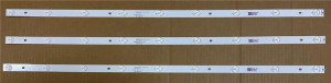 Set barete led tv Selecline, Starlight, Vinchi, Vision 40 inch CX40D09-ZC21FG-01 3 x 9 led, 3V, 752 mm