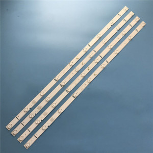 Set barete led tv Skyworth , Utok 39 inch KJ385D09-ZC21FG-02 UTOK U39HD1 4 x 9 led, 3V, 750 mm - Img 1