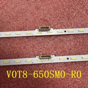 Set barete led tv SAMSUNG 65 INCH UE65TU8502 V0T8-650SM0-R0 20Y_TU8500_65INCH_EDGE_LE , BN96-50380A , 54LED , 707MM , 3V , blue&white color  - Img 2