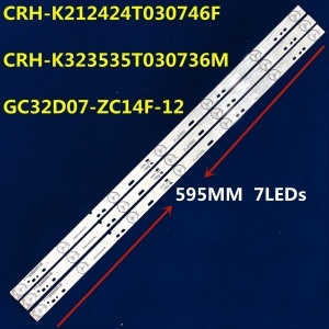 Set barete led TV Vortex 32 inch CRH-K323535T030746F-Rev1.1W, LEDV-32CD3A, 3*7led
