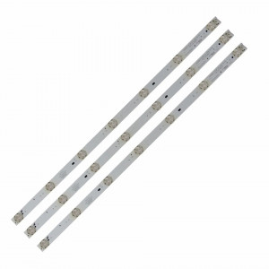 Set barete led tv Vortex 32 inch LED-V32ZH8DC SZ32D07-ZC14F-02 G01-315-BK071 OD315D07-ZC15F-01 3 x 7 led, 6V, 598mm