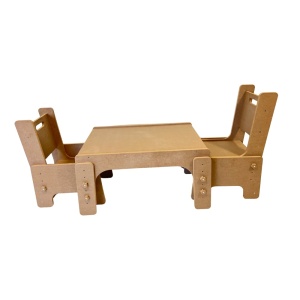 Set Bruno Natur masuta cu scaune