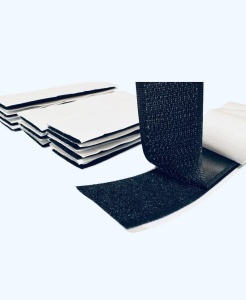 BANDĂ VELCRO 25mm x 10cm , 10 bucăți